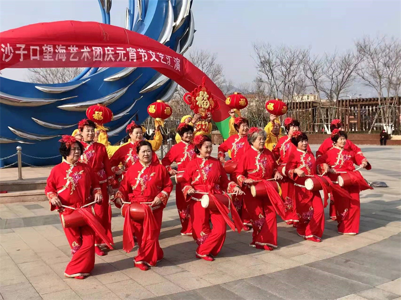 萬(wàn)家燈火慶團(tuán)圓，嶗山沙子口街道喜氣洋洋鬧元宵