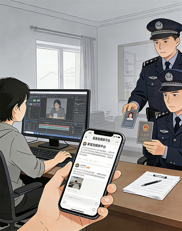 女子為泄憤 盜用照片造謠侮辱他人，被青島市南公安拘留五日